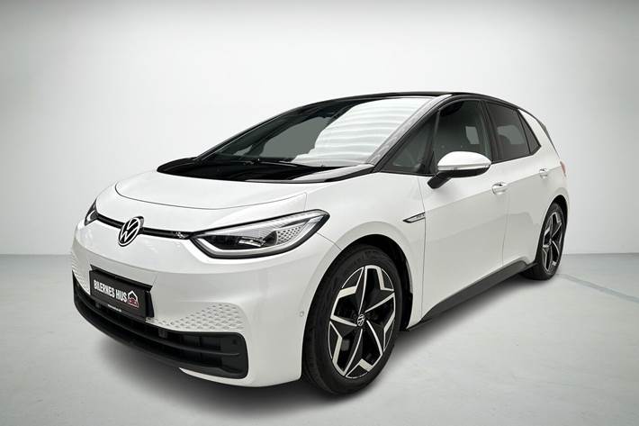 Hvid VW ID.3 fra 2023