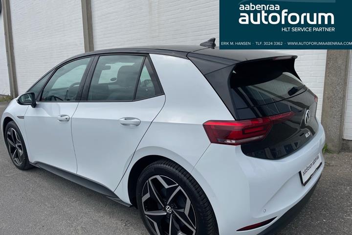 Hvid VW ID.3 fra 2021