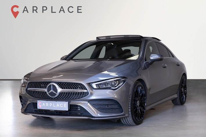 Grå Mercedes CLA200 fra 2020