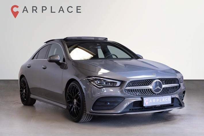 Grå Mercedes CLA200 fra 2020