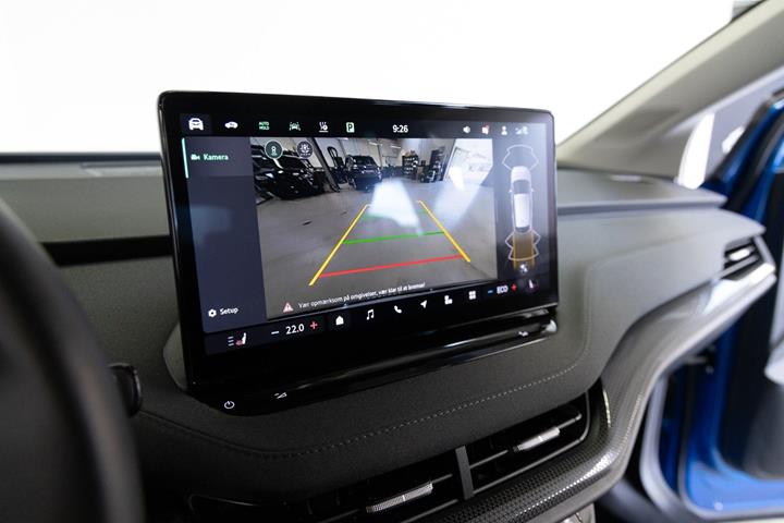 Blå Skoda Elroq fra 2025