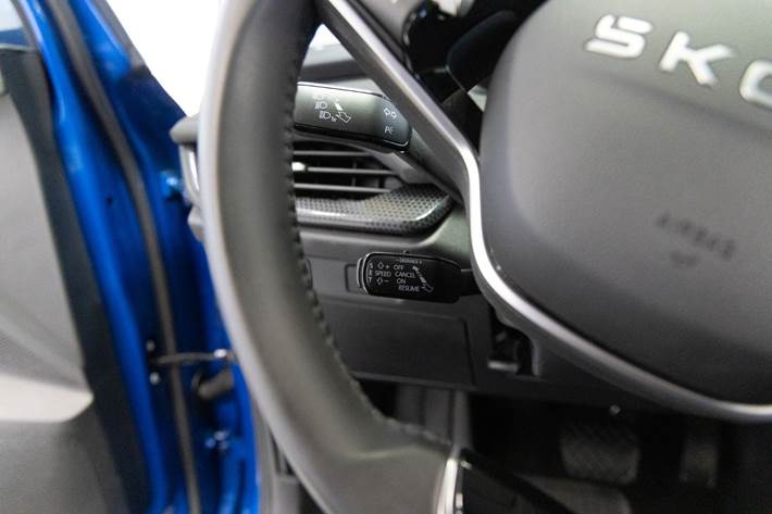 Blå Skoda Elroq fra 2025