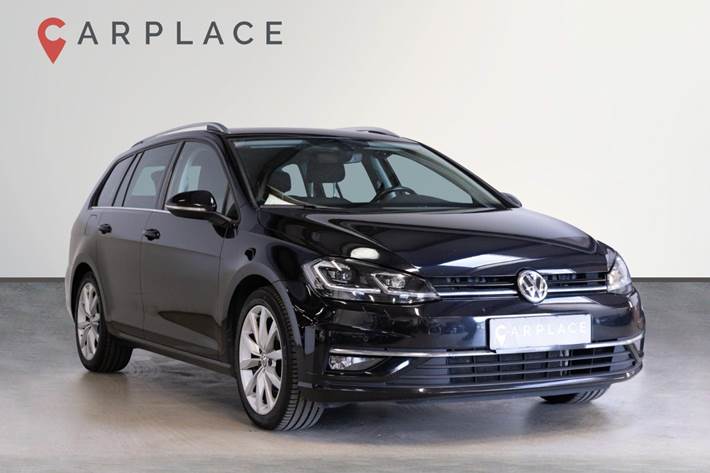 Sort VW Golf VII fra 2020