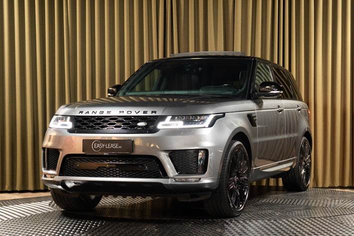 Grå Land Rover Range Rover sport fra 2018