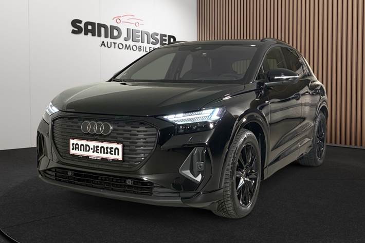 Sort Audi Q4 e-tron fra 2025