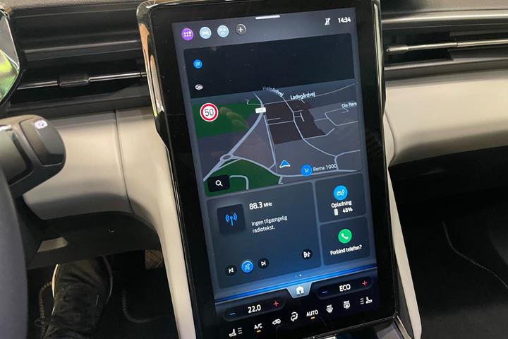 Blå Ford Explorer fra 2025