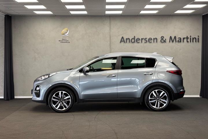 Sølv Kia Sportage fra 2019