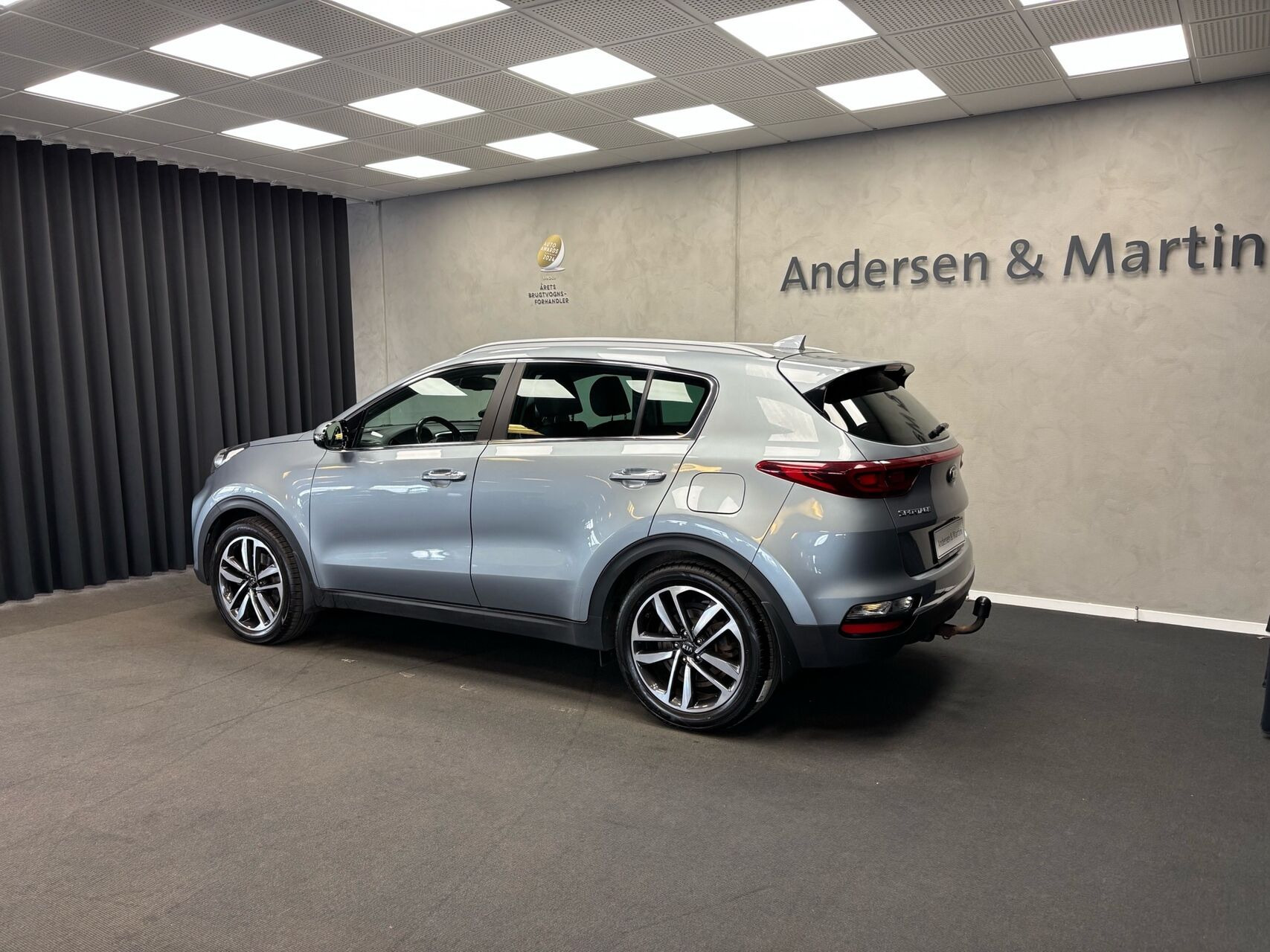Sølv Kia Sportage fra 2019