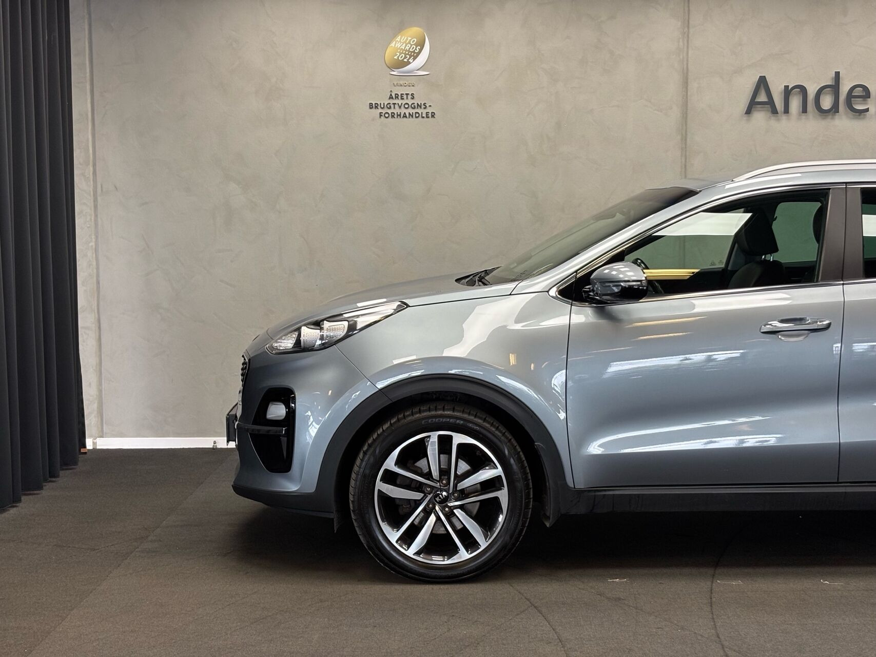 Sølv Kia Sportage fra 2019