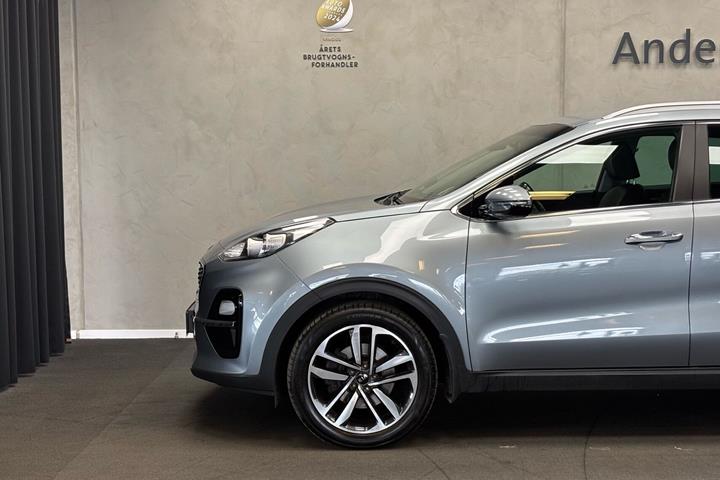 Sølv Kia Sportage fra 2019