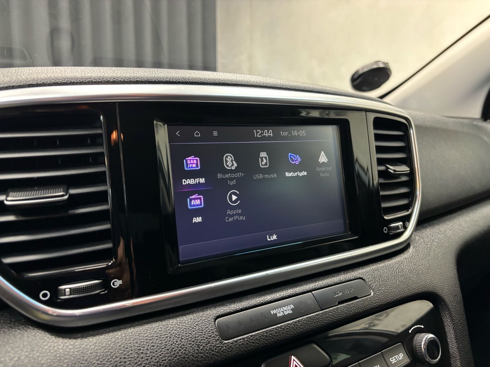 Sølv Kia Sportage fra 2019