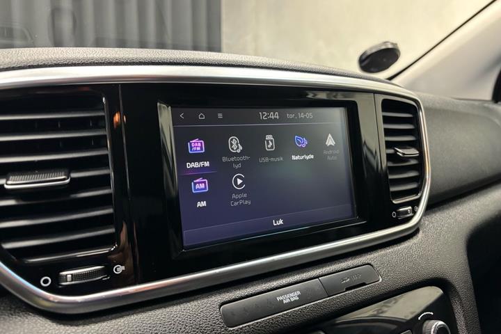 Sølv Kia Sportage fra 2019