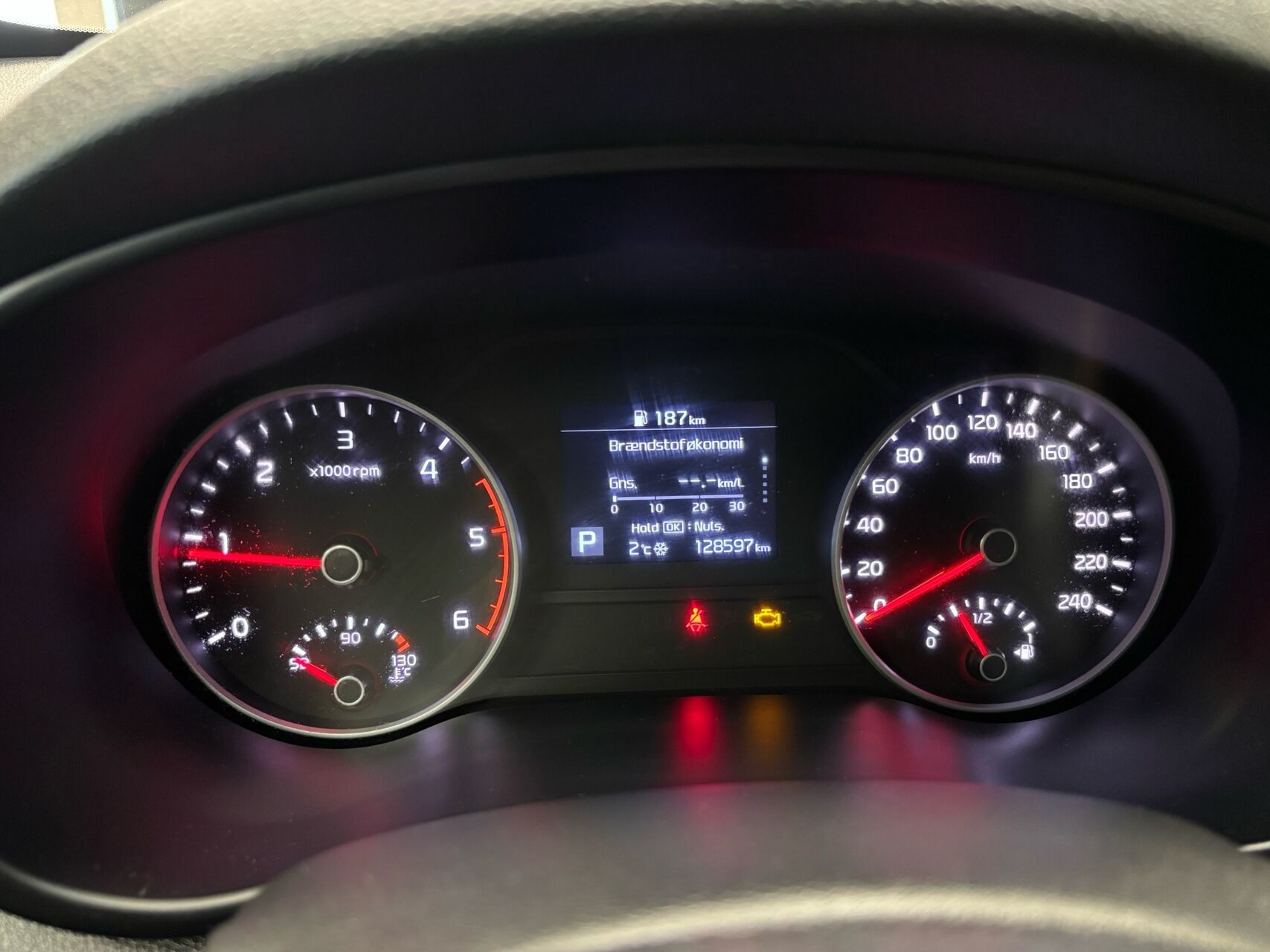 Sølv Kia Sportage fra 2019