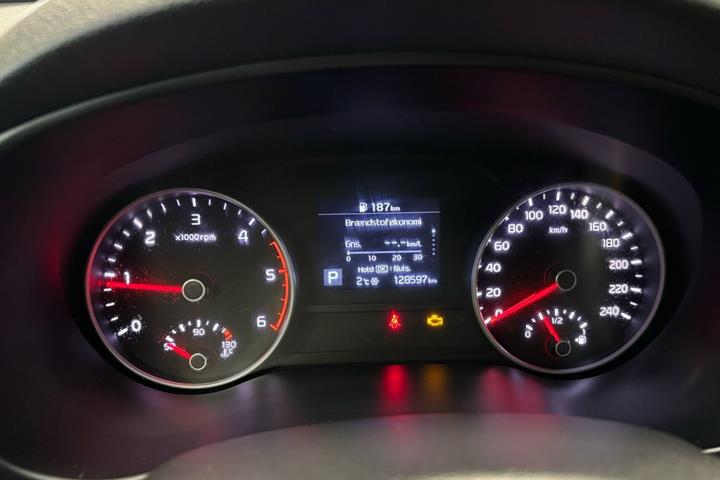 Sølv Kia Sportage fra 2019
