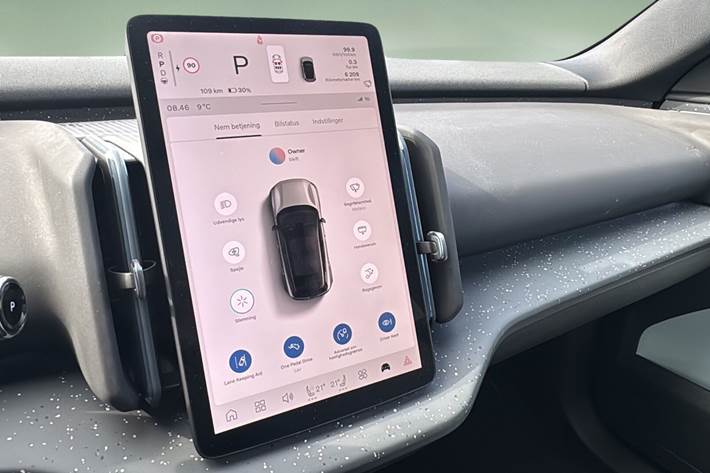 Grå Volvo EX30 fra 2024