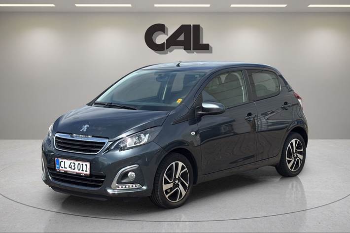 Grå Peugeot 108 fra 2019