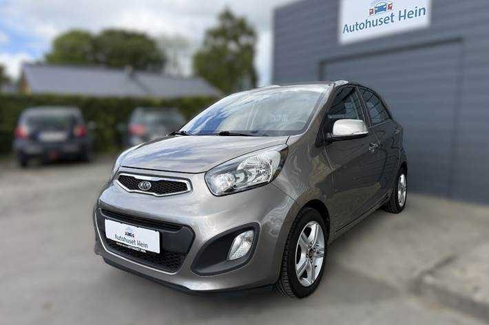 Grå Kia Picanto fra 2012