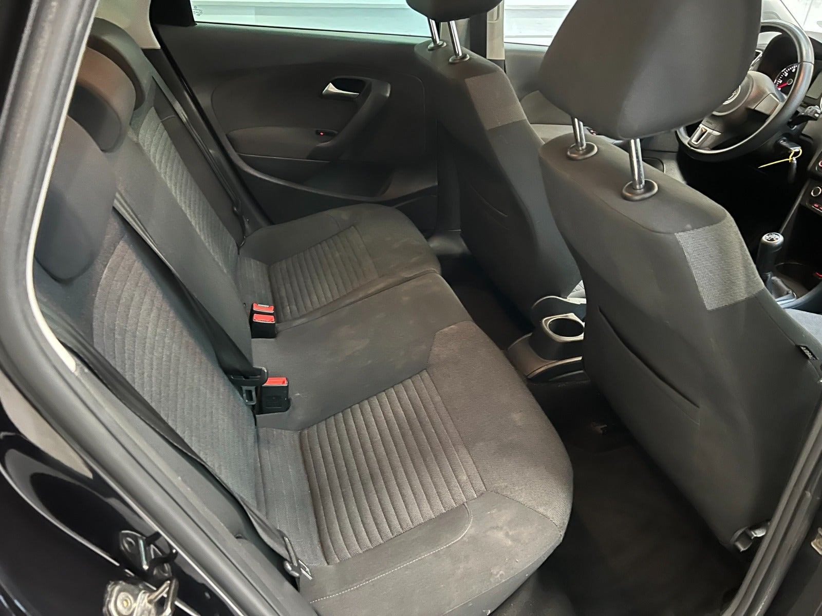 Sort VW Polo fra 2013