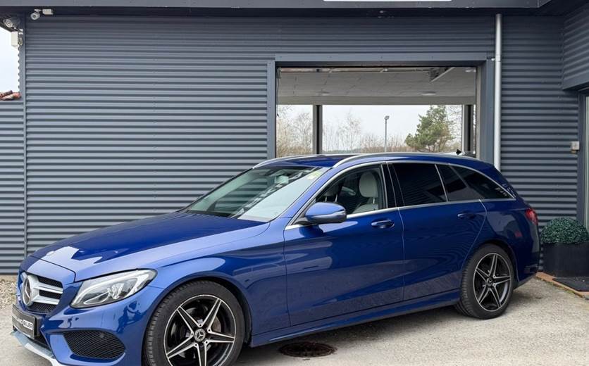 Mercedes C220 d 2,2 AMG Line stc. aut.