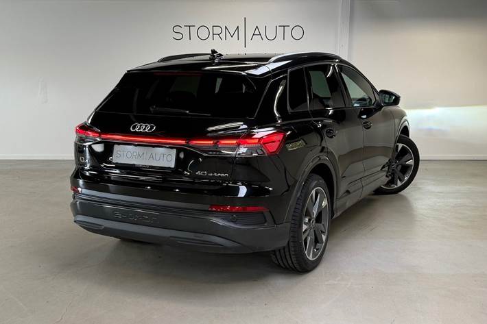 Sort Audi Q4 e-tron fra 2023