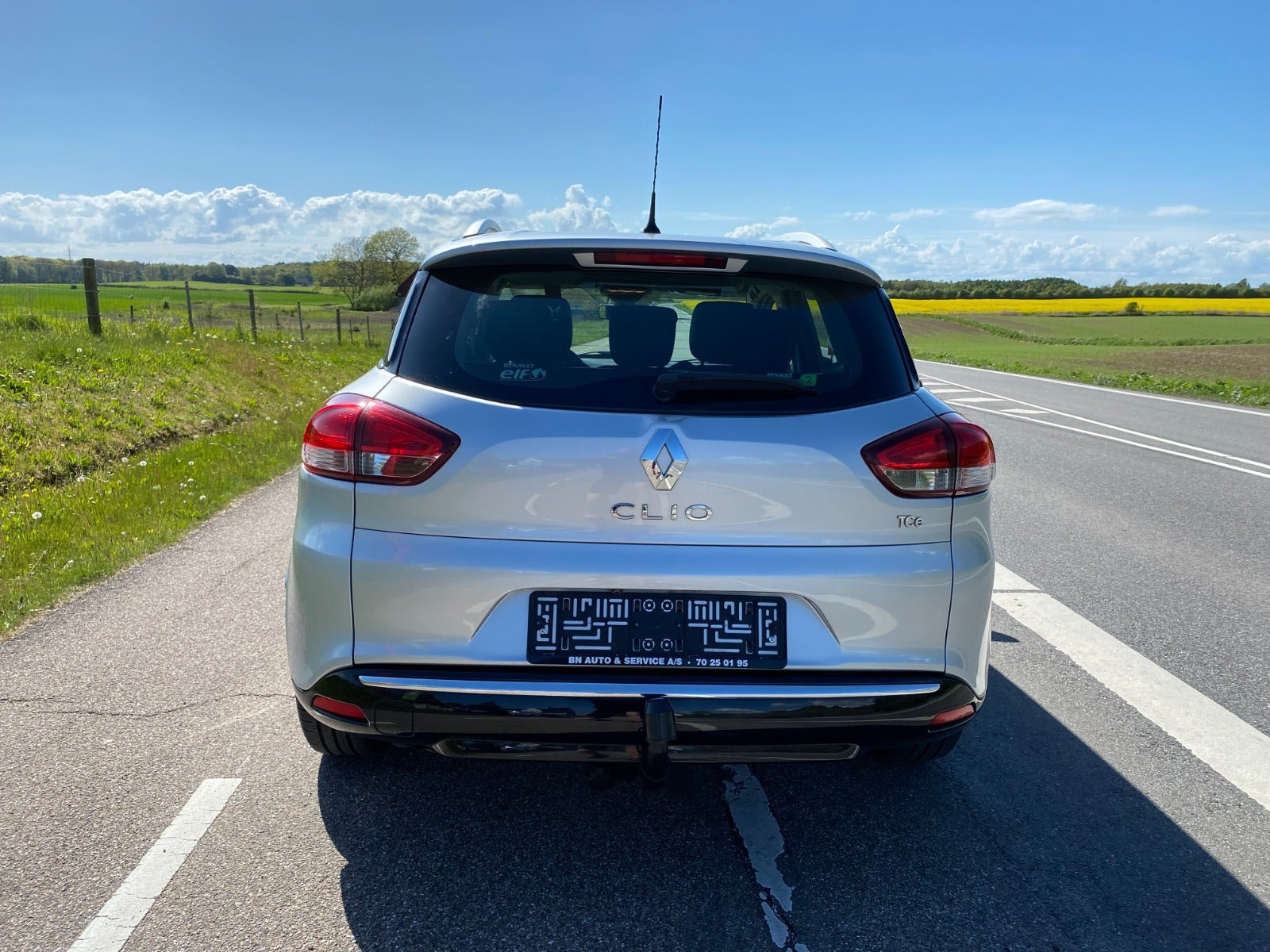 Sølv Renault Clio IV fra 2014