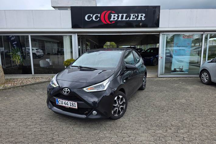 Sort Toyota Aygo fra 2020