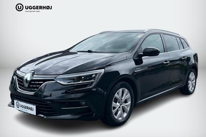 Sort Renault Megane IV fra 2021 set udefra