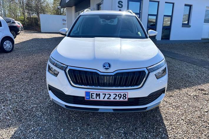 Hvid Skoda Kamiq fra 2020