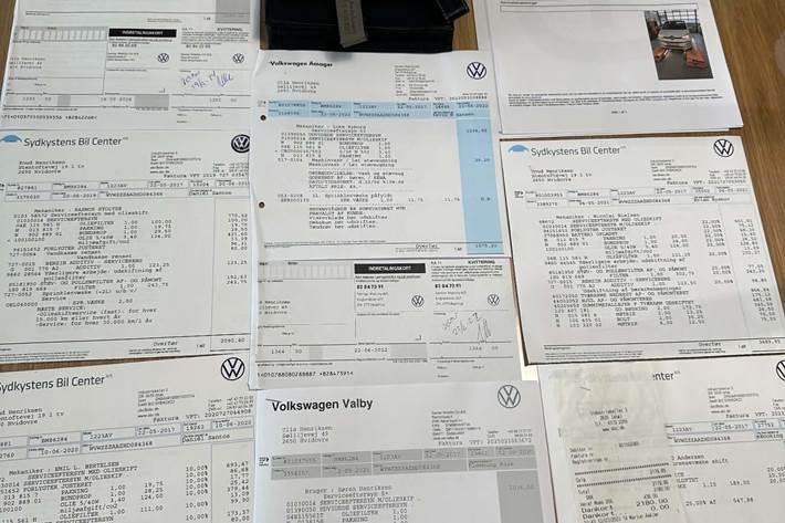 Hvid VW UP! fra 2017