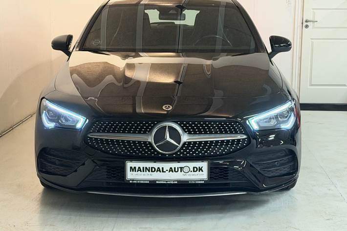 Sort Mercedes CLA220 d fra 2021