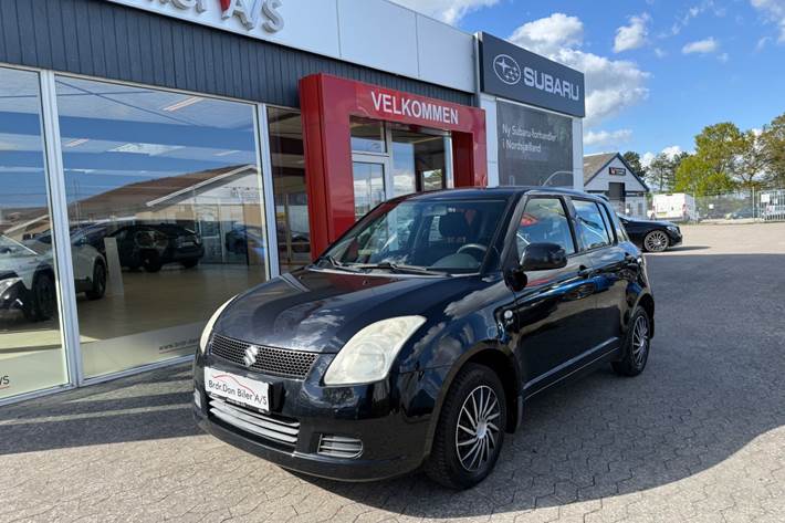 Sort Suzuki Swift fra 2006