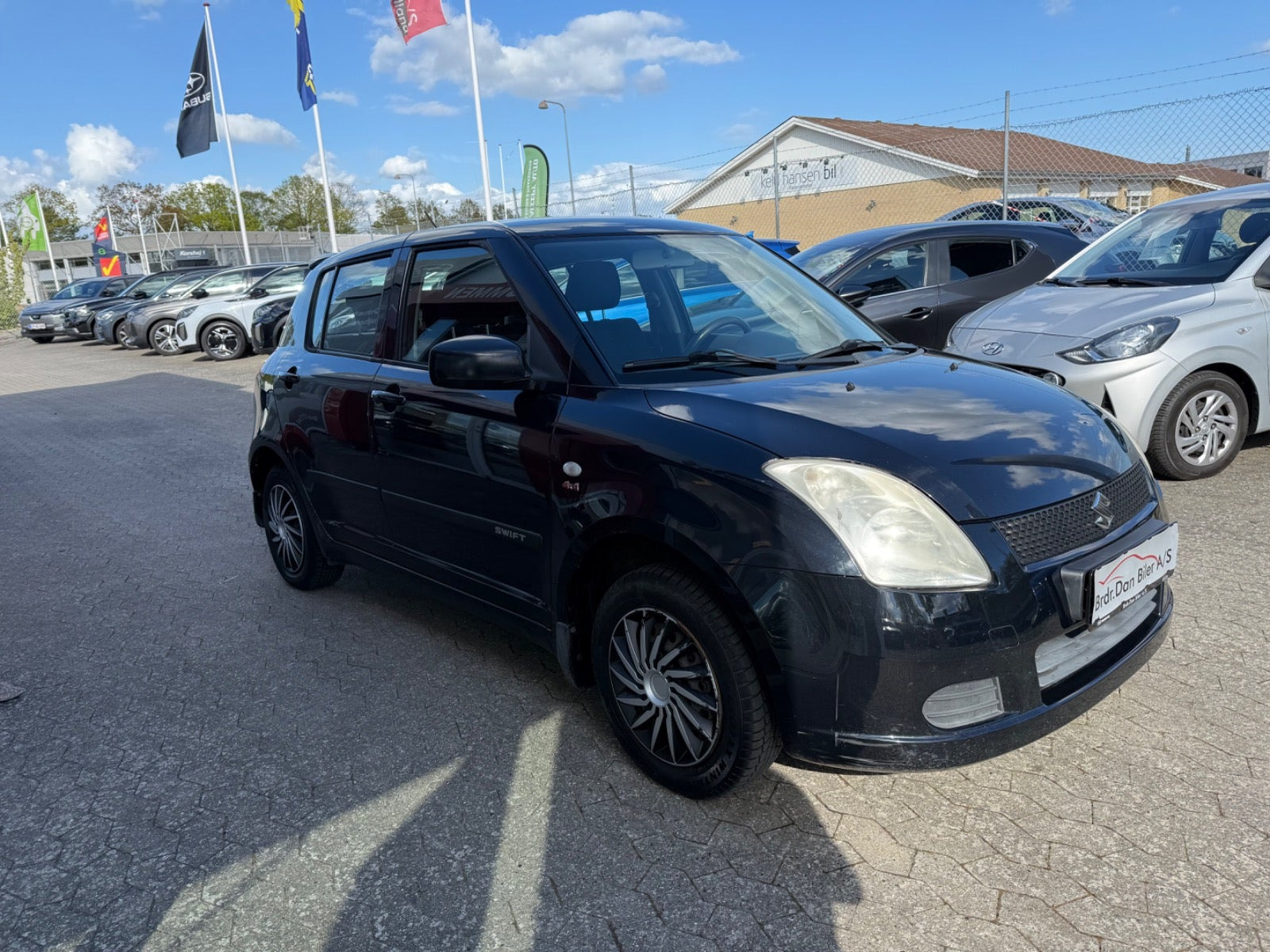 Sort Suzuki Swift fra 2006