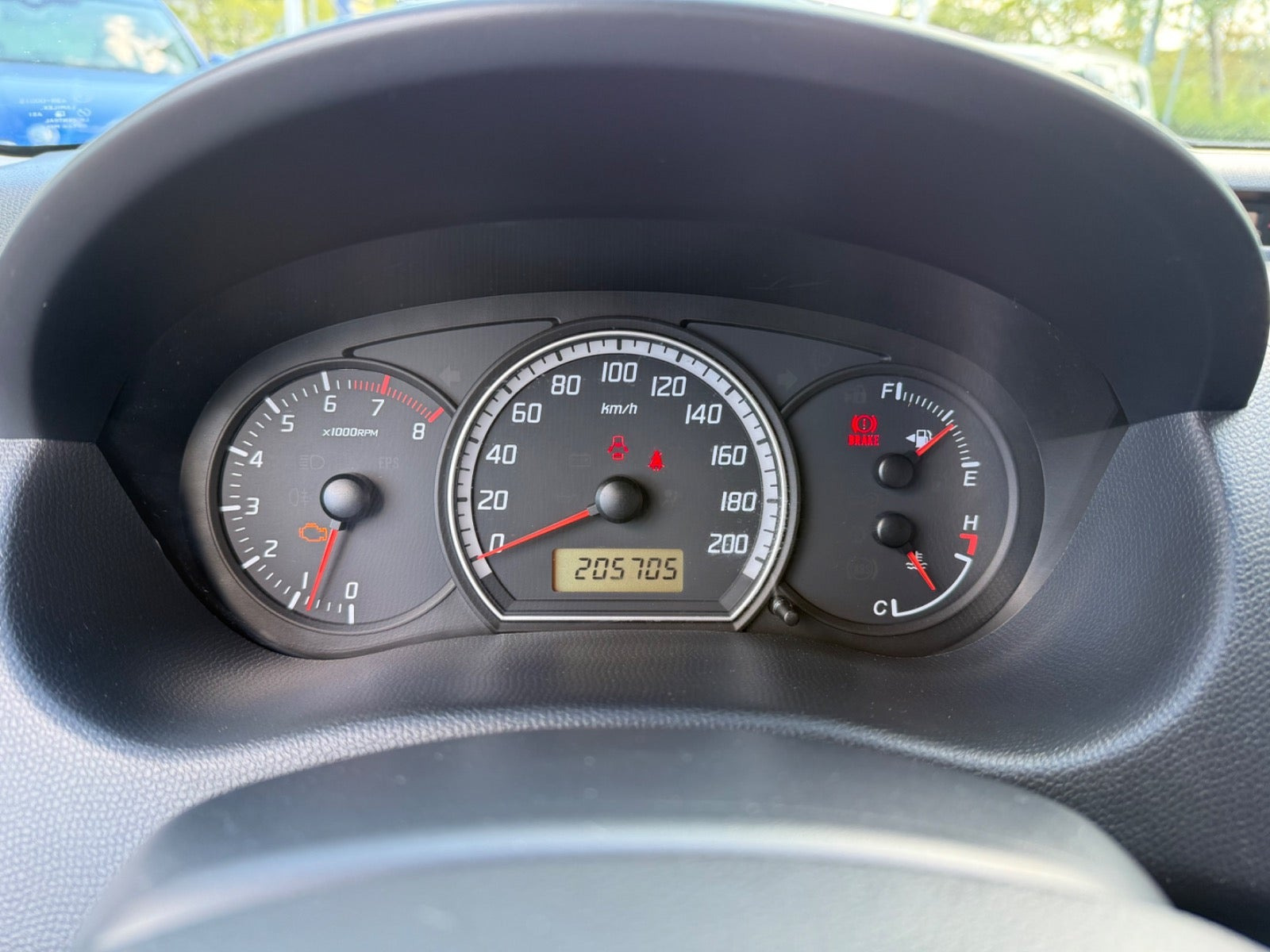 Sort Suzuki Swift fra 2006