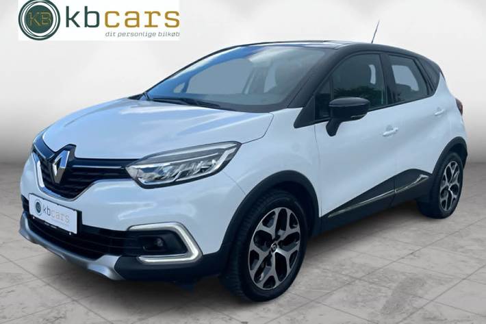 Hvid Renault Captur fra 2018