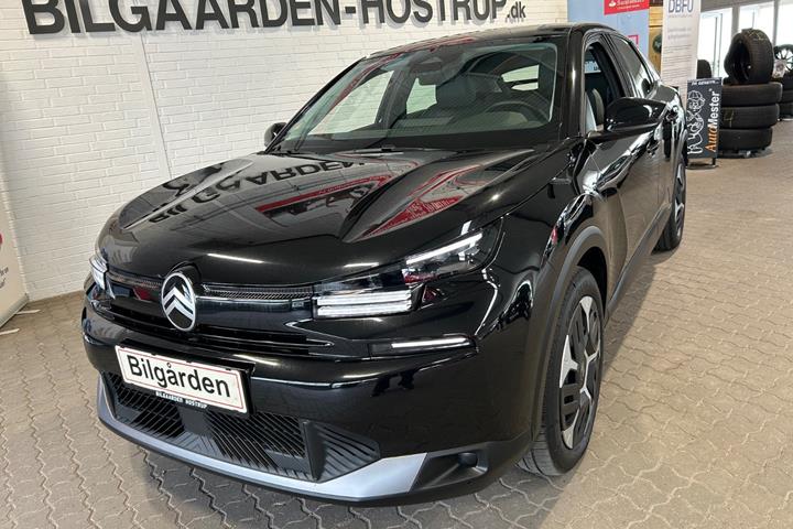 Sort Citroën ë-C4 fra 2025 set udefra