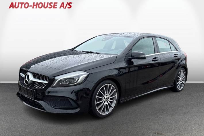 Sort Mercedes A200 d fra 2017
