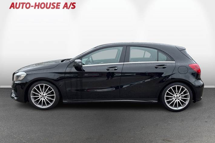 Sort Mercedes A200 d fra 2017