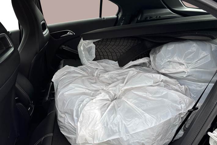 Sort Mercedes A200 d fra 2017