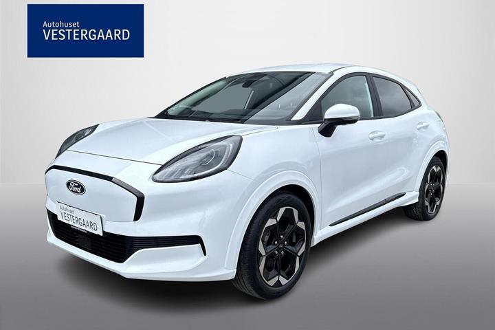 Hvid Ford Puma fra 2025 set udefra