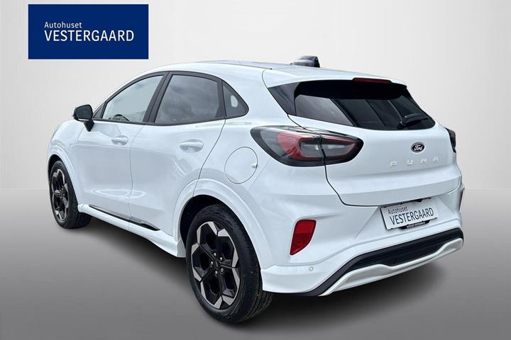 Hvid Ford Puma fra 2025