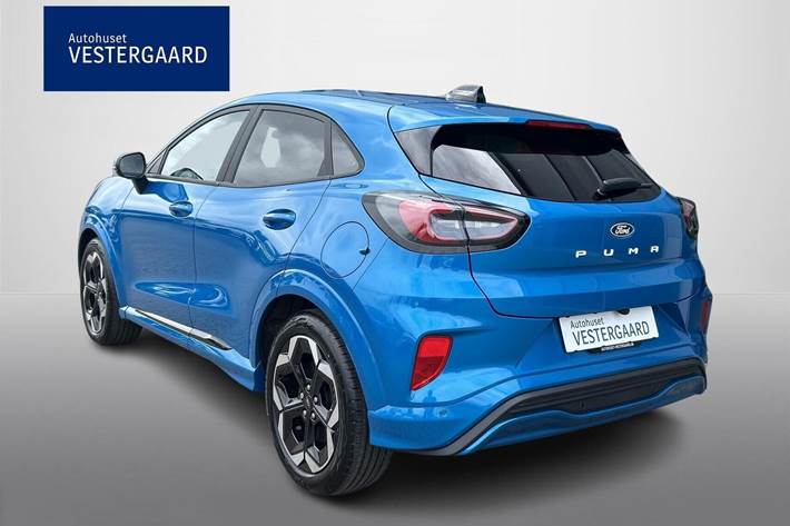 Blå Ford Puma fra 2025