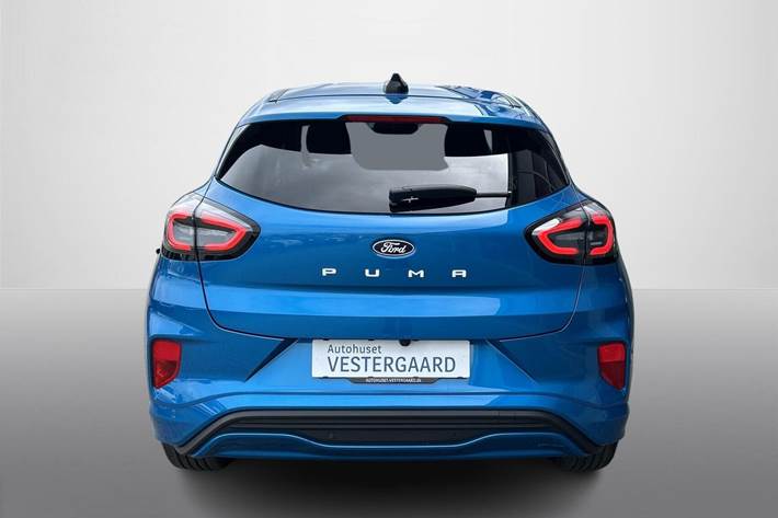 Blå Ford Puma fra 2025