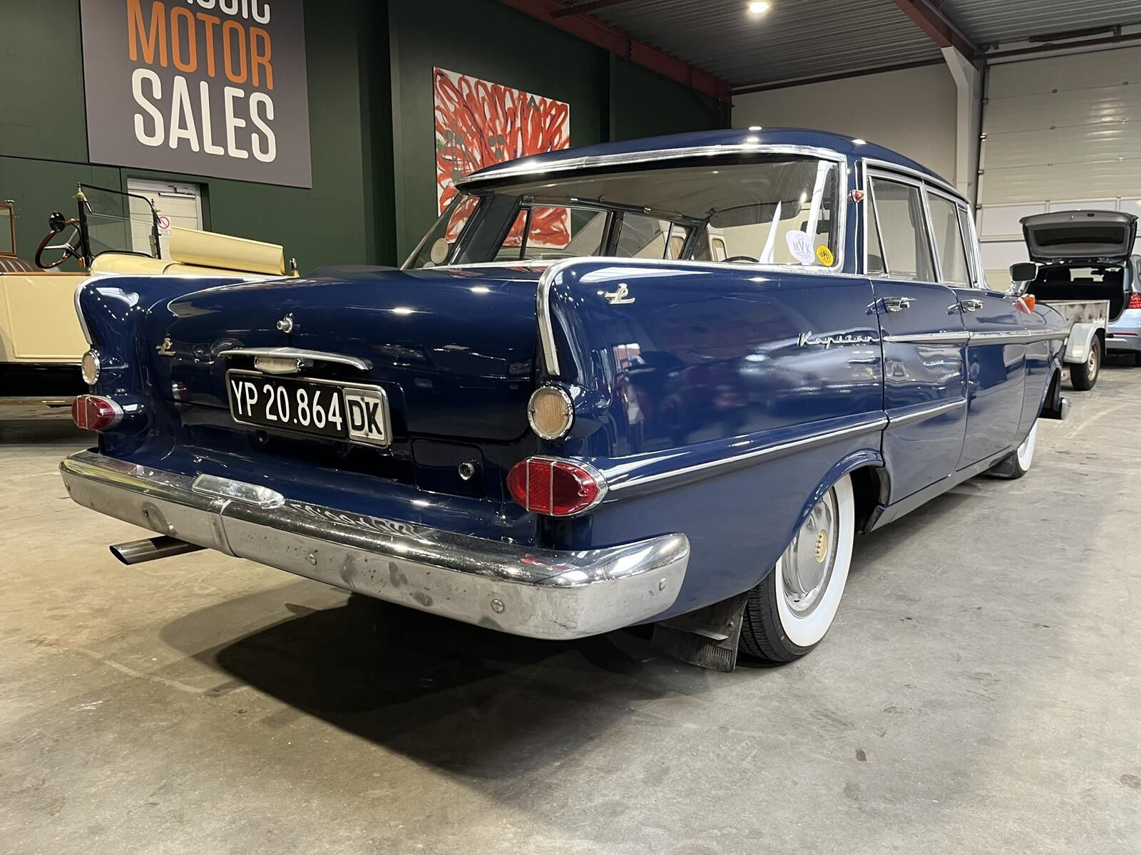 undefined Opel Kaptajn P2 fra 1960 set udefra