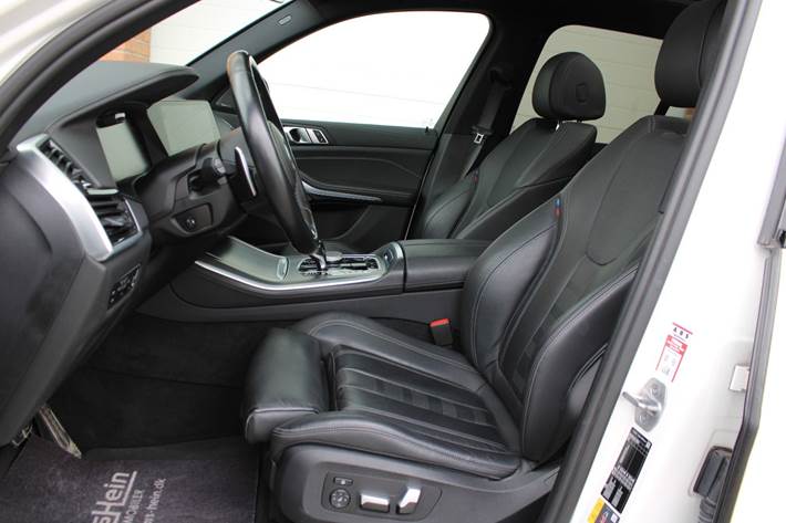 Hvid BMW X5 fra 2021