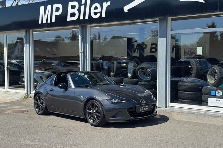 Grå Mazda MX-5 fra 2017