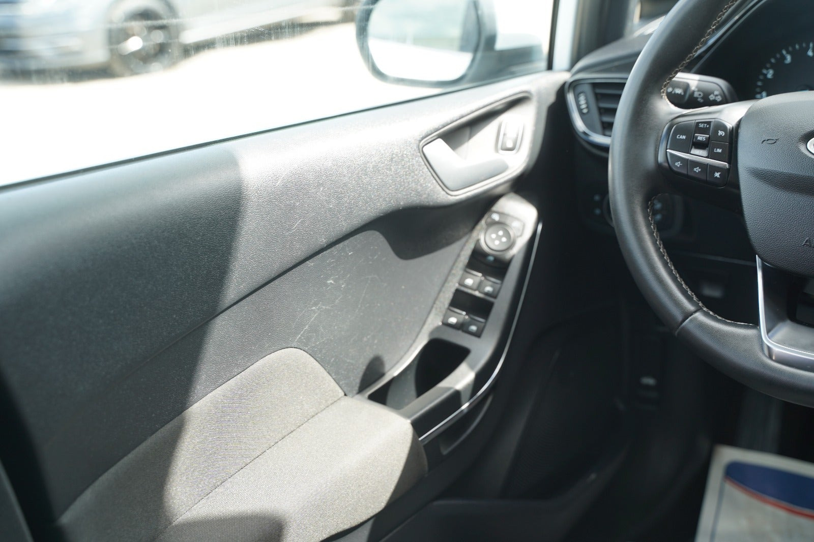 Hvid Ford Fiesta fra 2022