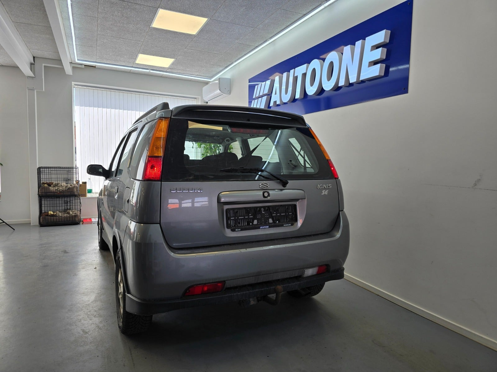 Grå Suzuki Ignis fra 2007