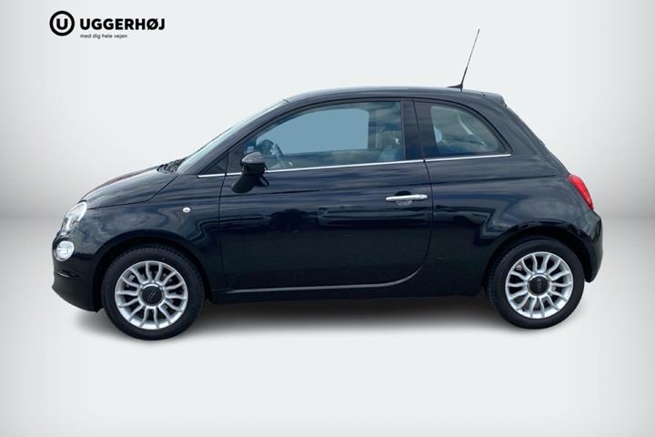 Sort Fiat 500 fra 2019