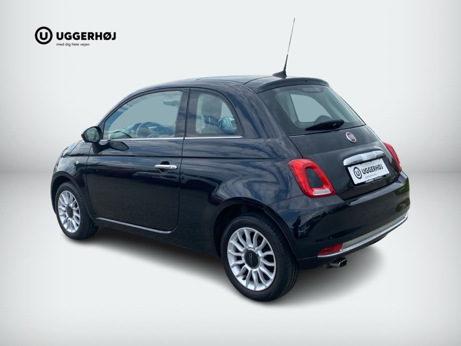 Sort Fiat 500 fra 2019