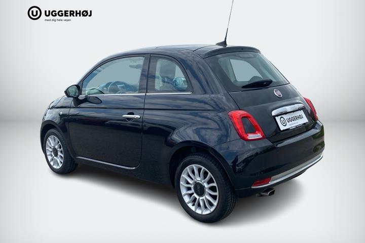Sort Fiat 500 fra 2019